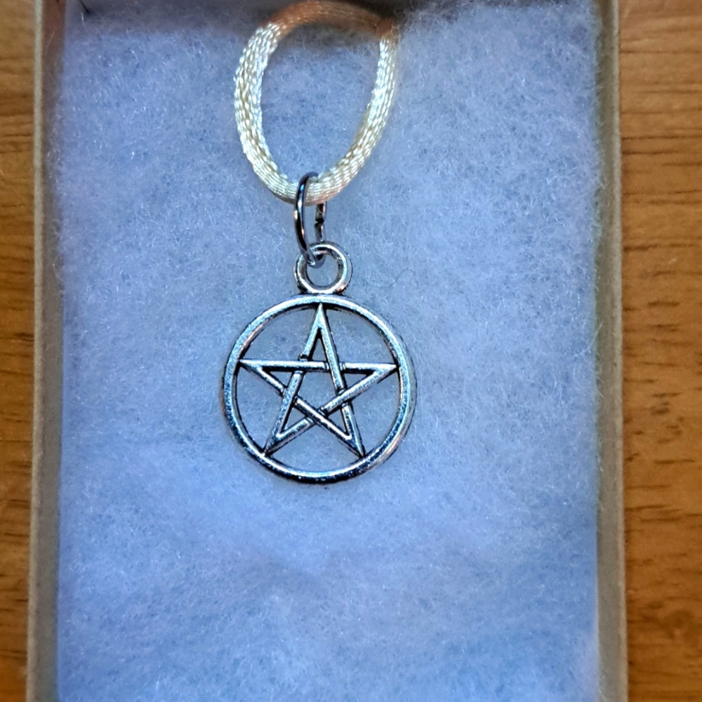 Silver Pentagram Necklace